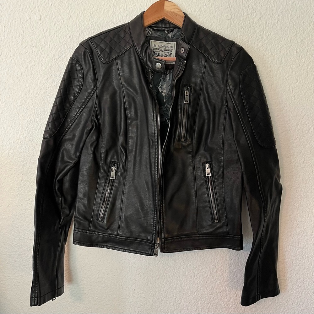 Levi Strauss Vegan Leather Jacket
